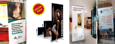 RollUp Flash - Espositore avvolgibile