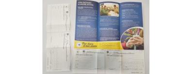 Bollettini postali per donazioni