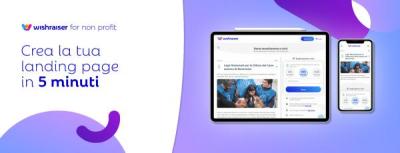 Landing page di donazione