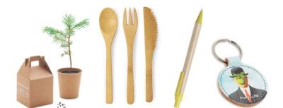 Gadget ecosostenibili personalizzati