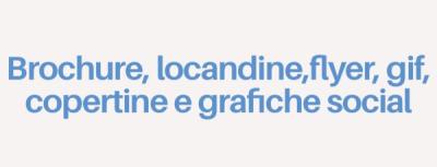 Grafiche informative e promozionali