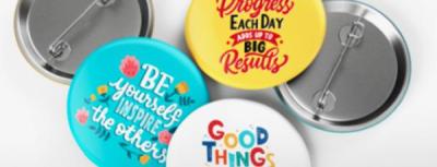 Spilla badge personalizzata